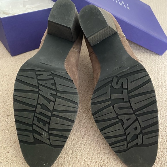 Stuart Weitzman Nuprancing Suede Bootie | Size 9.5 - Picture 7 of 7